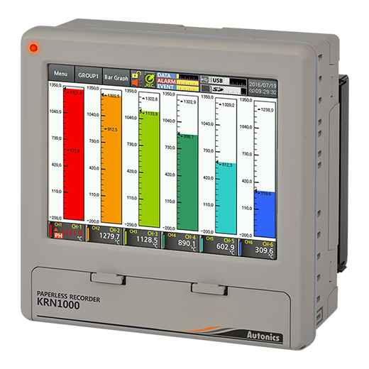利津KRN1000 系列 LCD触摸屏式无纸记录仪