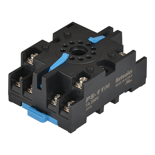 白塔PS 系列 8针/11针控制器插座（DIN导轨/面板）
